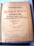 Carte religioasa Viata sfintilor in germana 1899