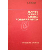 Carte despre limba romaneasca