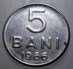 7.681 ROMANIA RSR 5 BANI 1966 foto