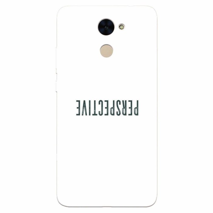 Husa silicon pentru Huawei Enjoy 7 Plus, Perspective