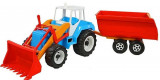 Tractoras buldozer Malipen cu remorca, diverse culori, Orion