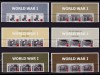 ✅(S16)Gibraltar 2014 ,&quot;100 de ani WW I &quot;,straif 3+mans.sup.,nominal &pound;7.05 ,MNH, Nestampilat