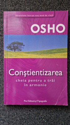 CONSTIENTIZAREA - Osho foto