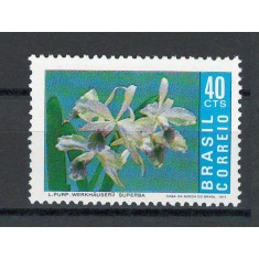 Brazilia 1971 Mi 1297 MNH, nestampilat - Orhidee
