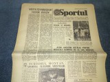 ZIARUL SPORTUL 16 IANUARIE 1982