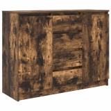 Cumpara ieftin Bufeta cu sertare Stejar afumat 100,5x35x76 cm Lemn prelucrat