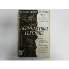 Acumulatorii Electrici - Ioan R. Nicola , 20516