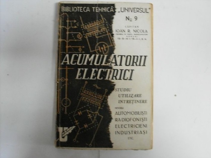 Acumulatorii Electrici - Ioan R. Nicola , 20516