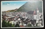Carte postala, Brasov vedere generala, perioada interbelica
