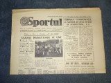 ZIARUL SPORTUL 7 APRILIE 1983 BENFICA UNIVERSITATEA CRAIOVA