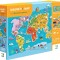 Puzzle magnetic - Harta lumii (118 piese) PlayLearn Toys
