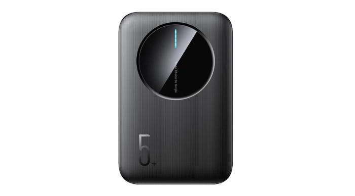 Joyroom Powerbank JR-PBF13 5000mAh 2.4A 2x USB-A 1x USB-C - negru