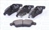 Set placute frana,frana disc VW LT II bus (2DB, 2DE, 2DK) (1996 - 2006) KROTTENDORF KRO1220