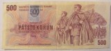 Cumpara ieftin CY - 500 korun coroane 1993 (1973) Slovacia / cu timbru / circulată/ RARA
