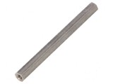 Piuliță distanțieră filetată M4 80mm hexagonală