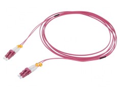 Patch cord cu fibră LC/UPC OM4 10m LSZH