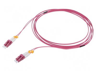 Patch cord cu fibră LC/UPC OM4 10m LSZH foto
