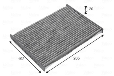 VALEO 715732 VALEO PROTECT Filtru, aer habitaclu foto