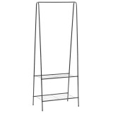 Cumpara ieftin Cuier de haine, 59 x 35 x 150 cm, negru