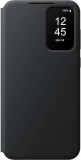 Husă pentru Galaxy A35 5G, Smart View Wallet, Neagră, Blister EF-ZA356CBEGWW