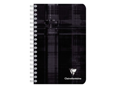 Caiet A6+ (11 x 17 cm) spirala, 90 file, matematica, Clairefontaine foto