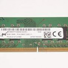 Sodimm - Memorie laptop DDR4 Micron 8 Gb PC4-2400, garantie