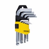 Set chei imbus cu bila 1.5-10 mm, 9 piese, otel CR-V Topmaster