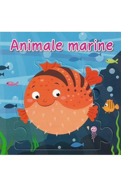 Animale Marine - Puzzle, - Editura Flamingo