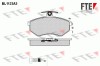 FTE 9010035 set placute frana disc