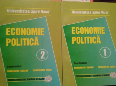 Constantin Enache - Economie politica, 2 vol. (2009) foto
