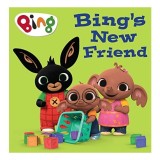Carte ilustrata Bing's New Friend, bazata pe serialul Bing, pentru prescolari