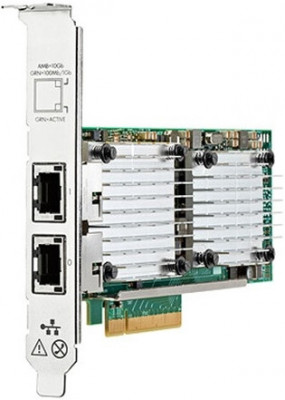 Placa retea HP 530T Ethernet 10GB 2-PORT RJ-45 - High Profile 657128-001 foto