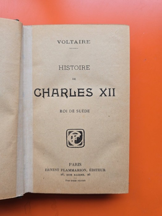 Histoire de Charles XII - Voltaire