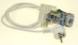 C00259297 CABLU ALIMENTARE 3 X 1.5 1,5M SHUKO 482000030536 masina de spalat Indesit slim IWUD4105