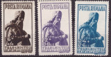 1942 - Pentru Transnistria, serie nestampilata cu sarniere