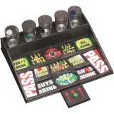 Kit de Joc "eMazing" cu bănuți și pahare de shot din sticlă, interactiv și amuzant, 23x28 cm, multicolor