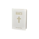 New Catholic Bible--Medium Print (White)