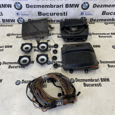 Sistem audio HiFi Profesional DSP,boxa,amplificator BMW X3 E83