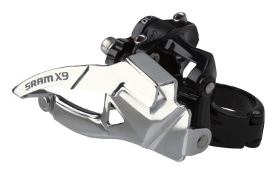 Schimbator Fata Sram X.9 - 2x10Viteze, Colier 31.8 Sus, Tragere Dubla Ultimate FactoryBikes foto