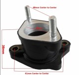 Gat / Galerie Admisie Carburator ATV Quad Dirt Bike 125cc 150cc 200cc 250cc Bashan Honda CG Spitfire, Model DREPT, O-ring si Suruburi Incluse
