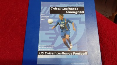 program US Creteil - fC Gueugnon foto