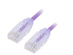 Patch Cord UTP Cat6 LSZH Violet 5m