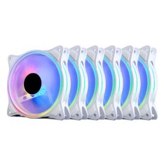 Set 6 Ventilatoare Carcasa 120 x 120 mm Pro Gaming ARGB , controller, foto