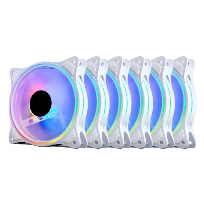 Set 6 Ventilatoare Carcasa 120 x 120 mm Pro Gaming ARGB , controller,