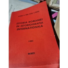 Istoria Romaniei in istoriografia internationala , nr.1/1983