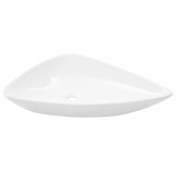 Cumpara ieftin Chiuveta din ceramica, alb, 645 x 455 x 115 mm, triunghi