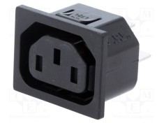 Conector alimentare AC 10A 250VAC IEC 60320 SCHURTER