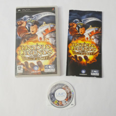 Joc Sony PSP - Untold Legends The Warrior's Code - complet