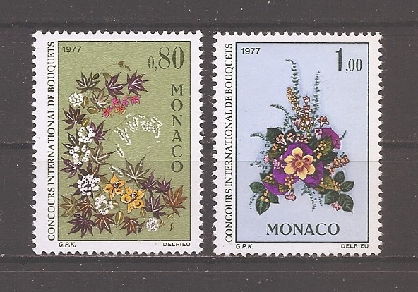 Monaco 1976 - Expoziție de flori de la Monte Carlo, MNH