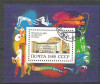 Russia CCCP 1989 Circus, perf. sheet, used H.041, Stampilat